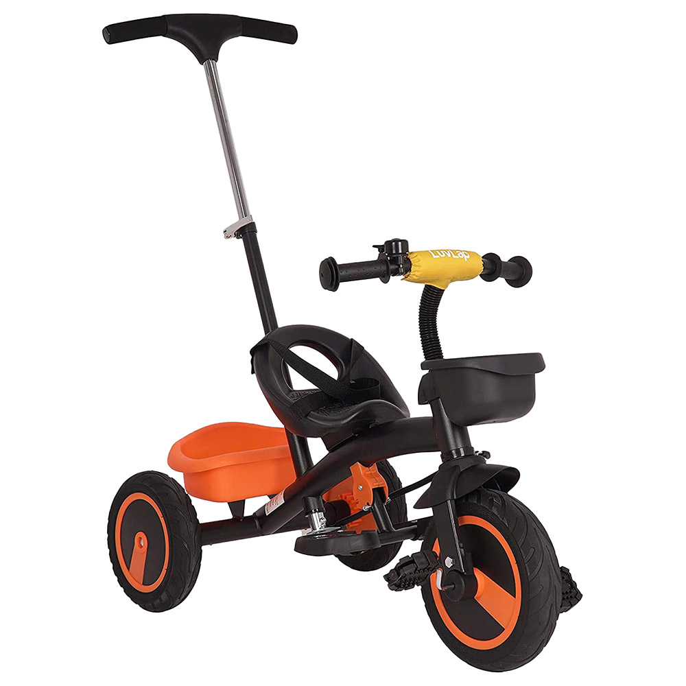 Lovely Baby 7 In 1 Kids Tricycle Yellow 36 Inch