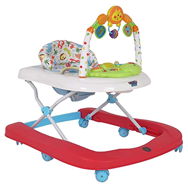 Lovely Baby - Activity Baby Walker - Red