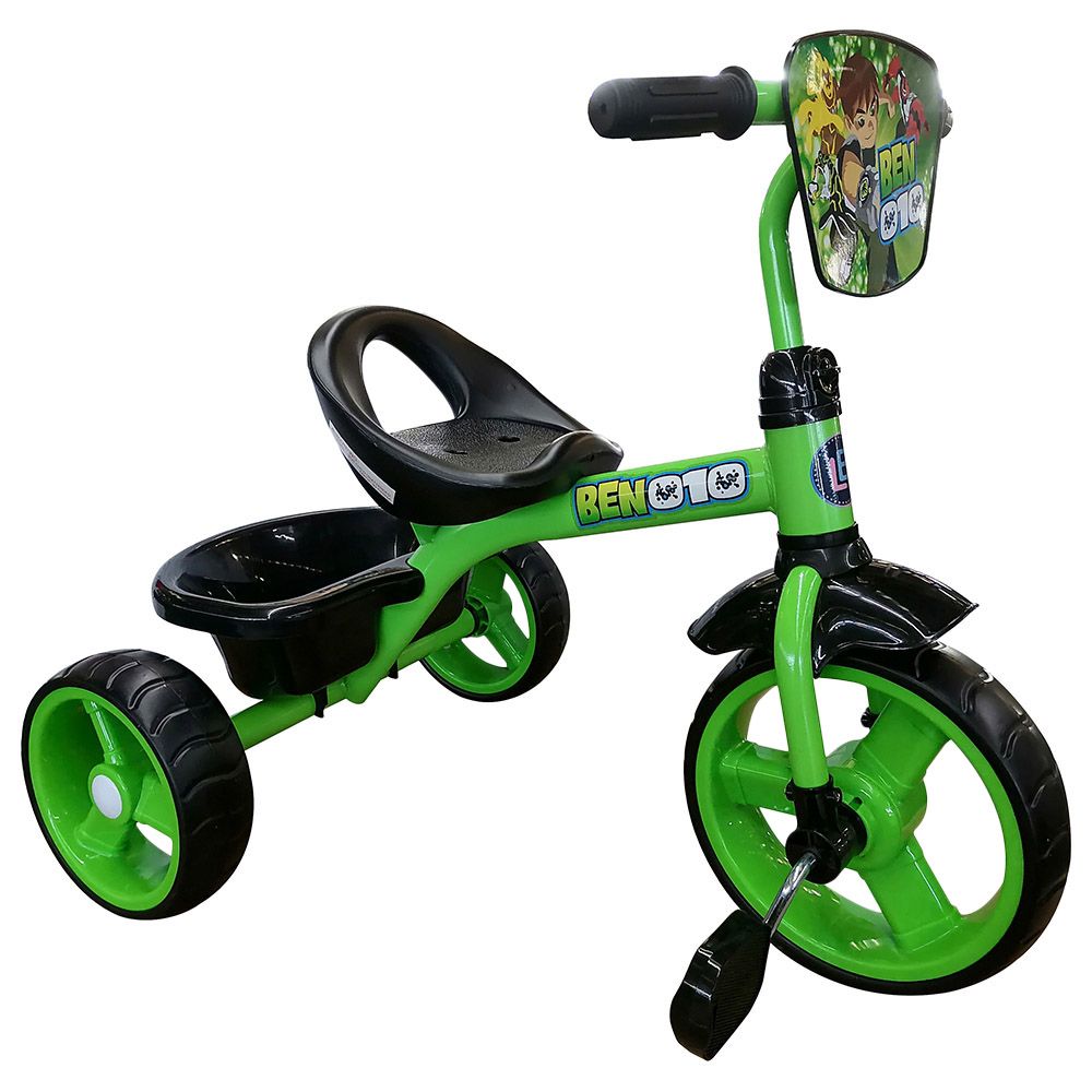 Lovely Baby - Printed Ben 10 Tricycle - Green