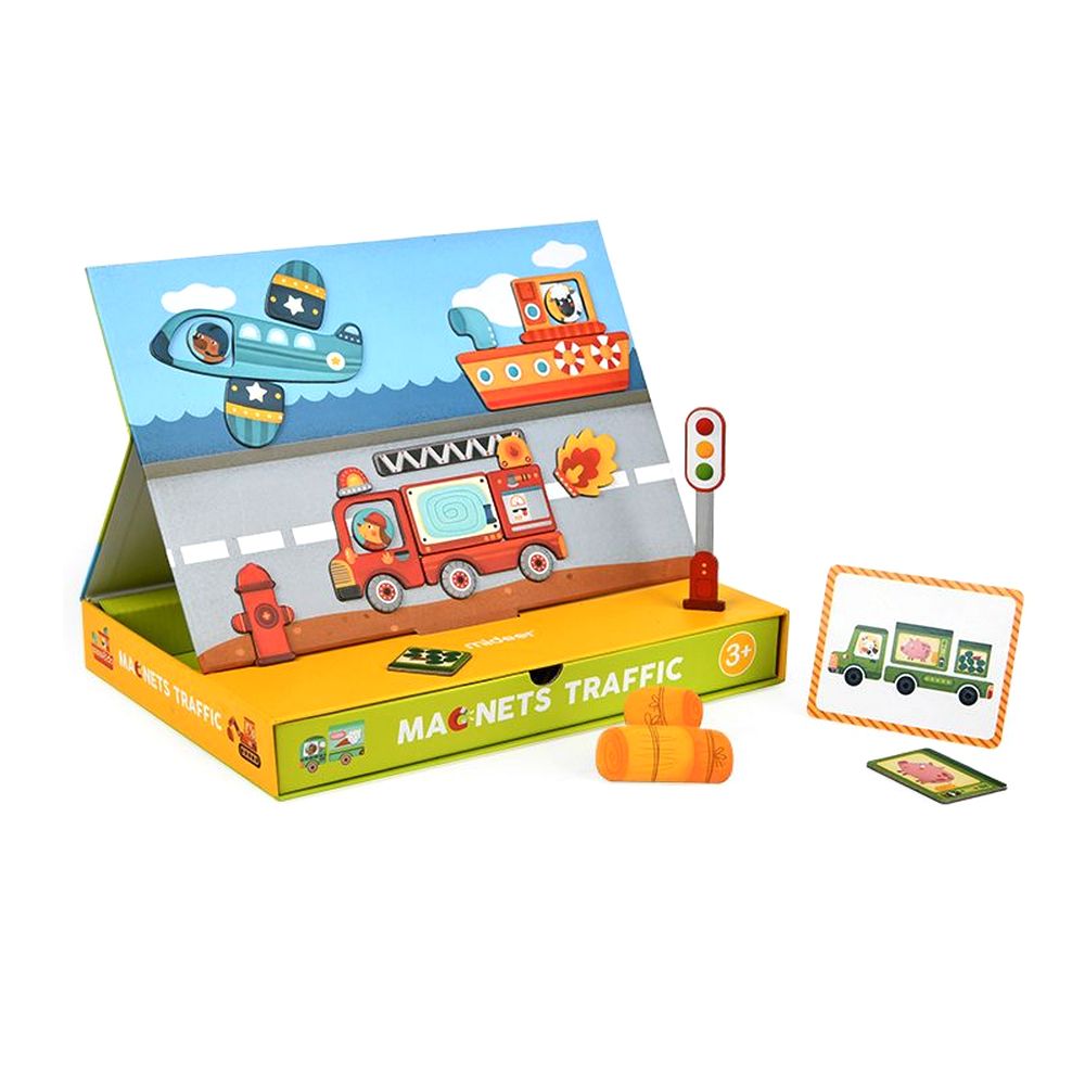 Mideer - Traffic Magnetic Game