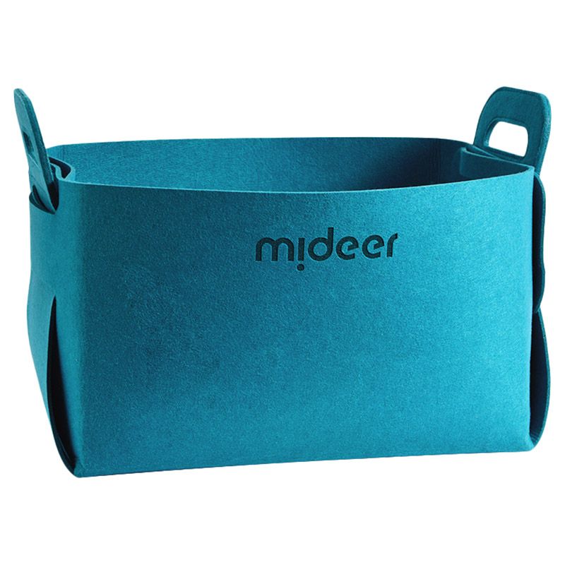 Mideer - Toys Fabric Basket - Blue