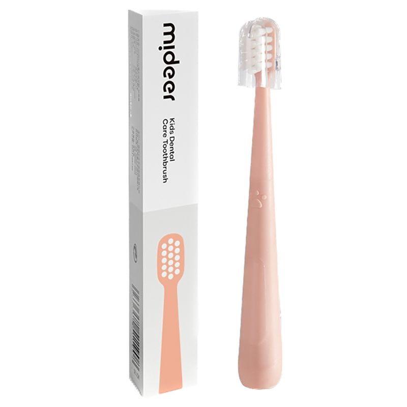 Mideer - Toddler Dental Care Toothbrush - Fairy Pink