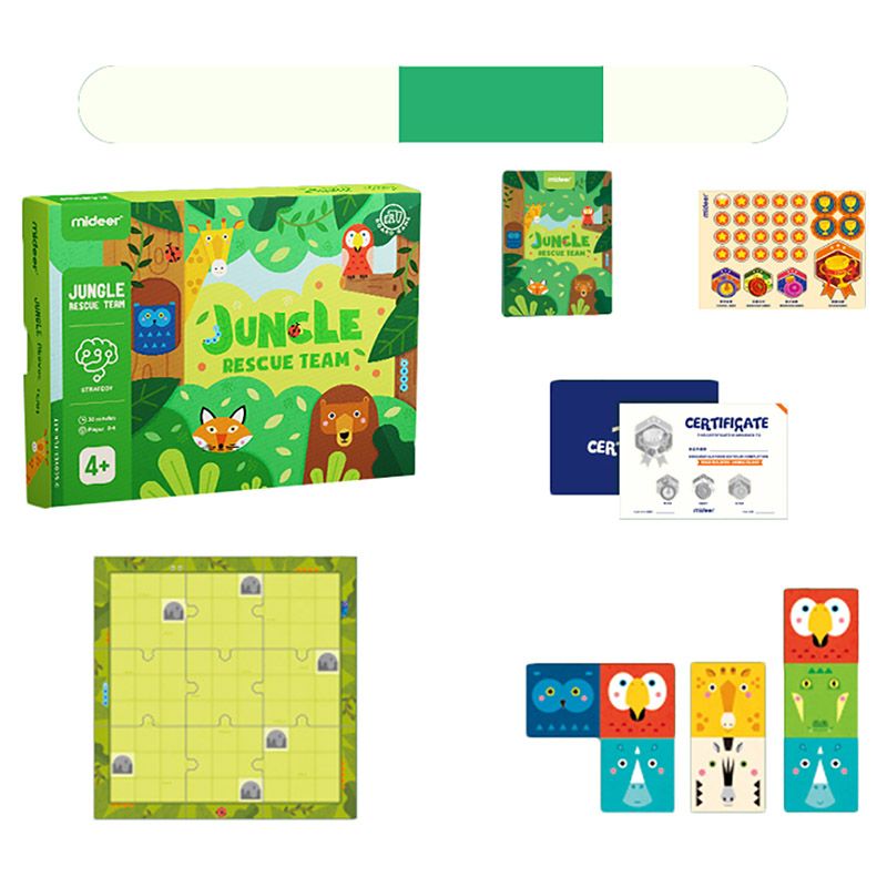 Mideer - Jungle Rescue Team Board Game