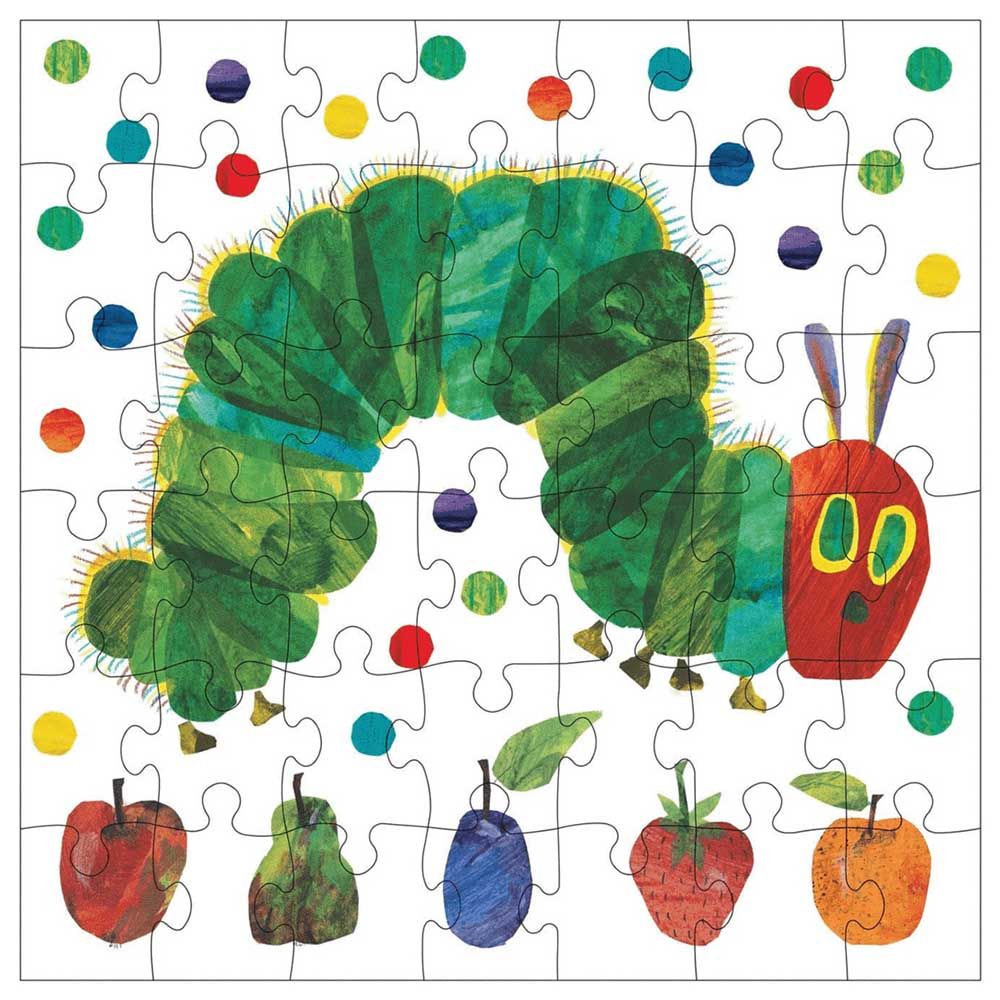 Mideer - Wooden Puzzle Hungry Caterpillar 48pcs