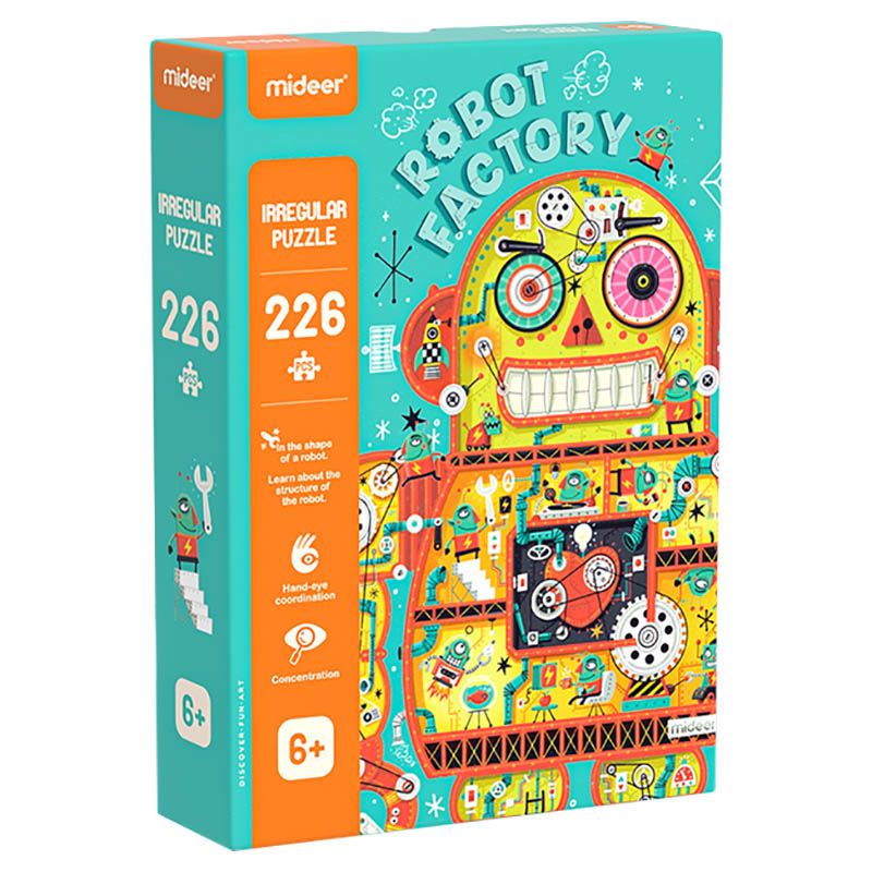 Mideer - Robot Factory Puzzle 226pcs