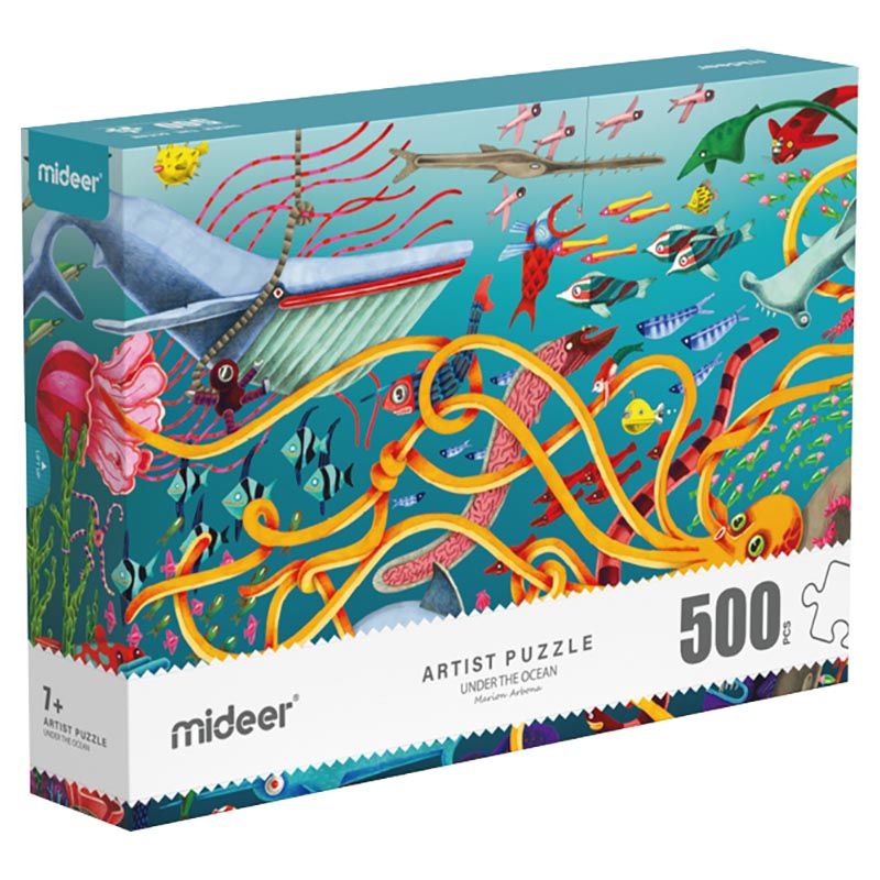 Mideer - Under The Ocean Puzzle 500pcs