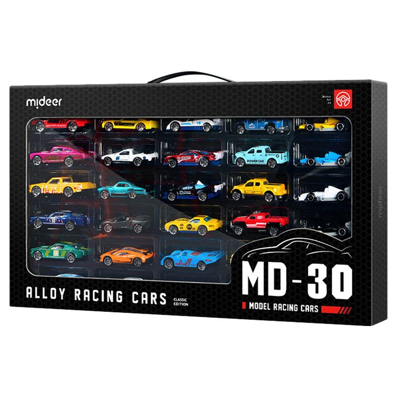 Mideer - Alloy Racing Cars Collection - 30pcs