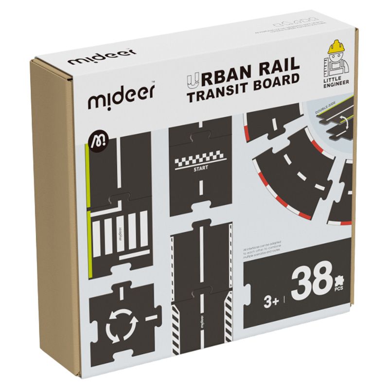 Mideer - Urban Road Set - 38pcs