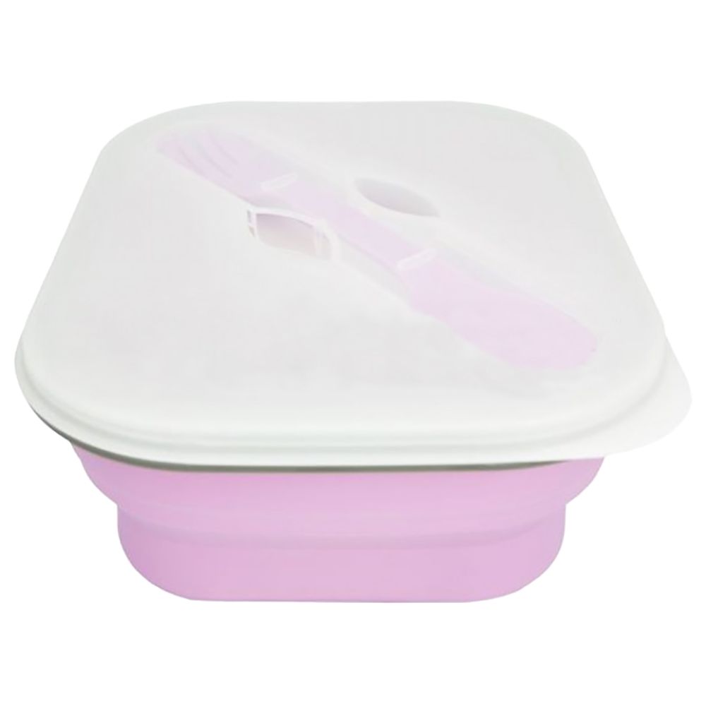 Lexngo - Silicone Collapsible Noodle Box - Purple