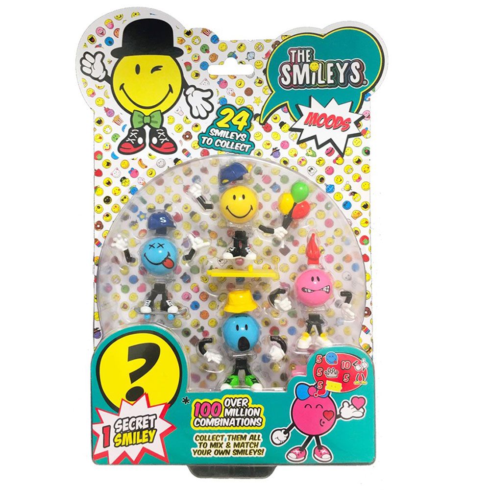 The Smileys - Characters S1 - Pack of 5