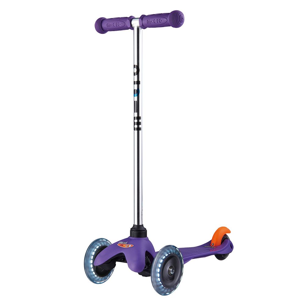 Micro - Mini Classic with LED Wheels - Purple