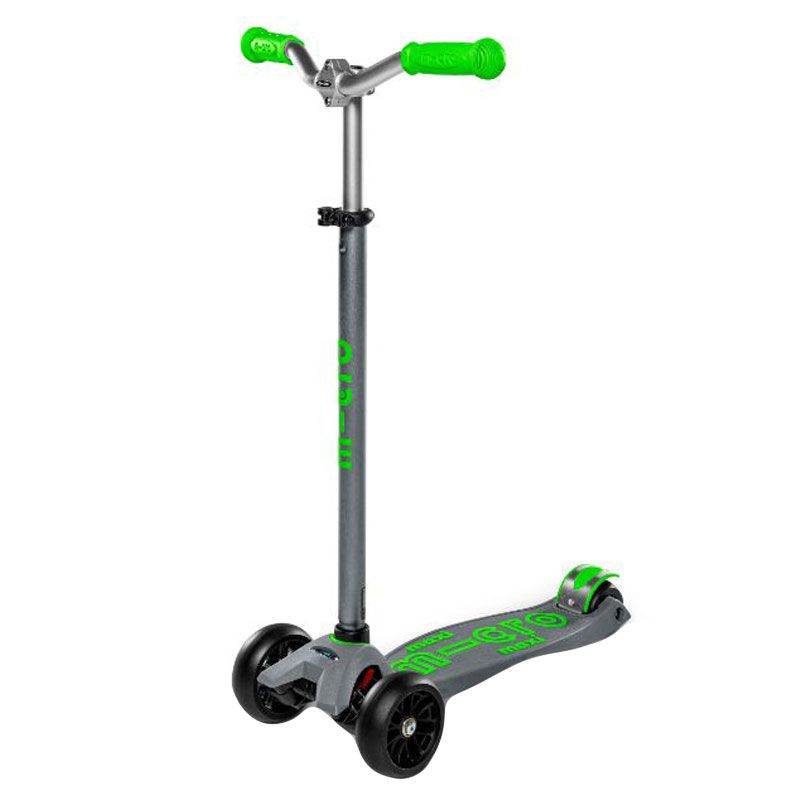 Micro - Maxi Deluxe Pro Scooter Grey Green