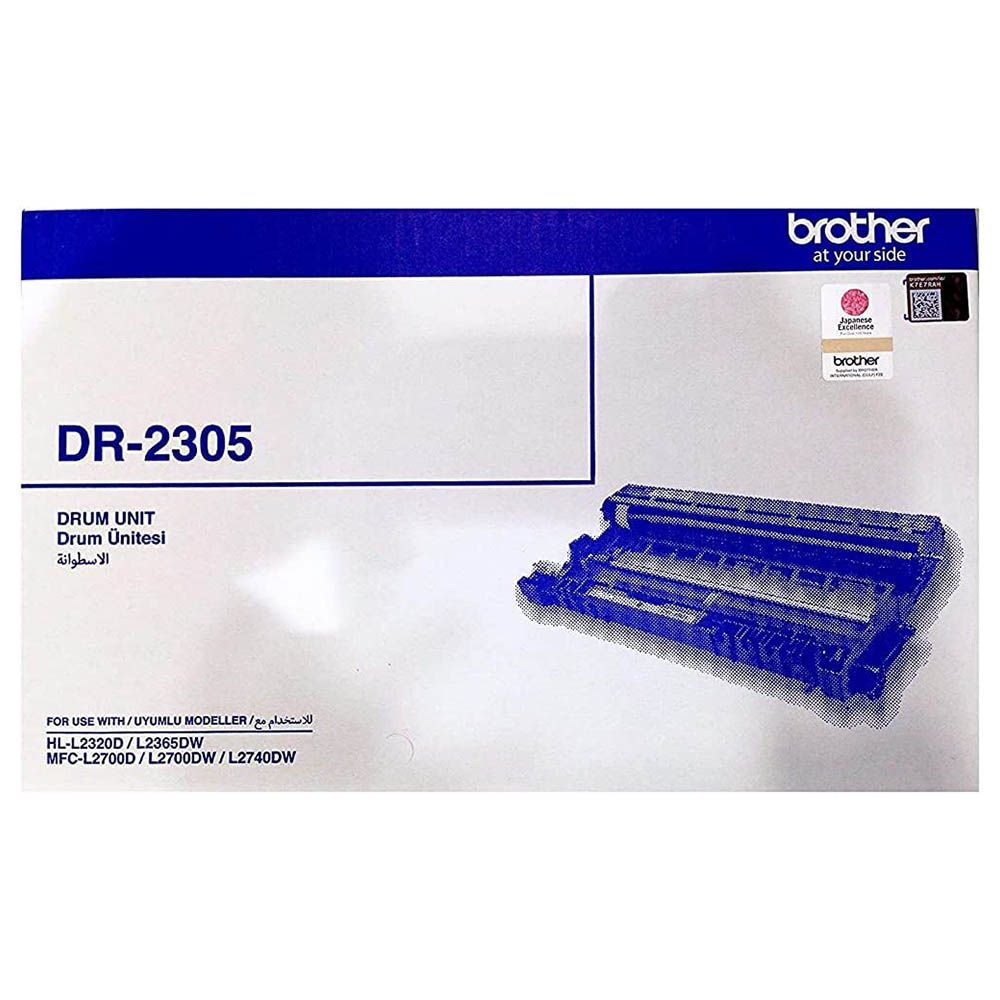 Brother - DR-2305 Drum Cartridge Unit - Black