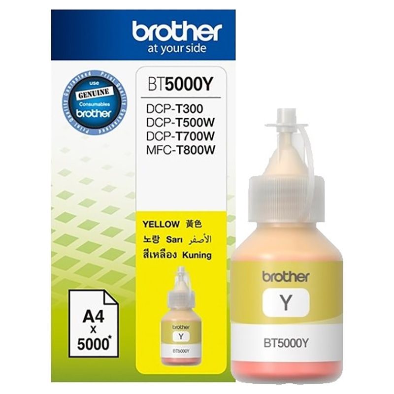 Brother - BT5000Y Yellow Printer Ink