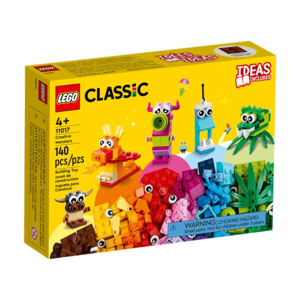 Lego - Classic Creative Monsters Building Kit - 140pcs