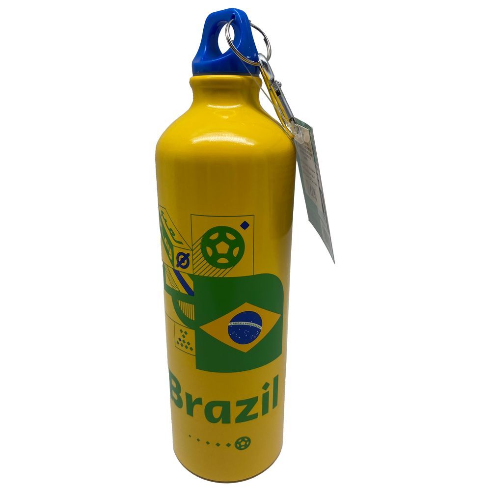 Fifa - 2022 Country Aluminium Water Bottle 750ml - Brazil