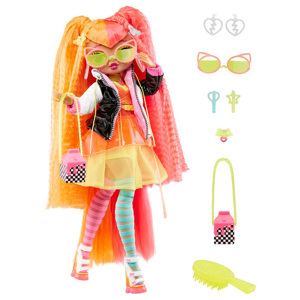 L.O.L. Surprise - OMG Fashion Doll W/ Surprise - Neonlicious