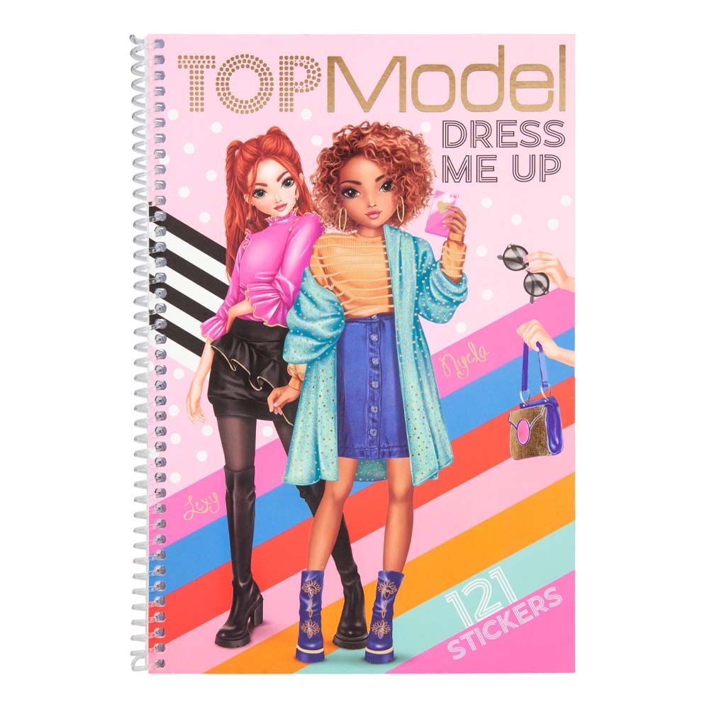 Top Model - Dress Me Up Big w/ 121 Stickers