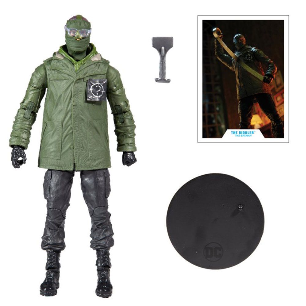 DC Comics - The Batman Movie 7in Action Figure - The Riddler WV1