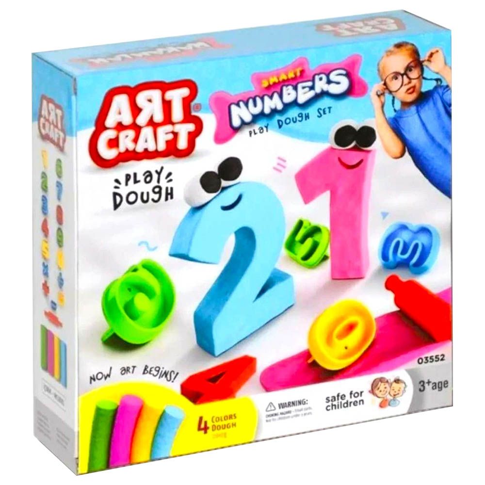 Dede - Art Craft Smart Numbers Dough Set