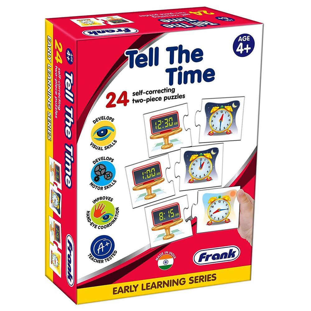 Frank - Tell The Time Puzzle - 48pcs