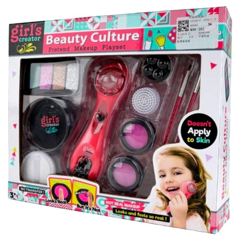 Haj - Beauty Culture Pretend Makeup Playset With Massager