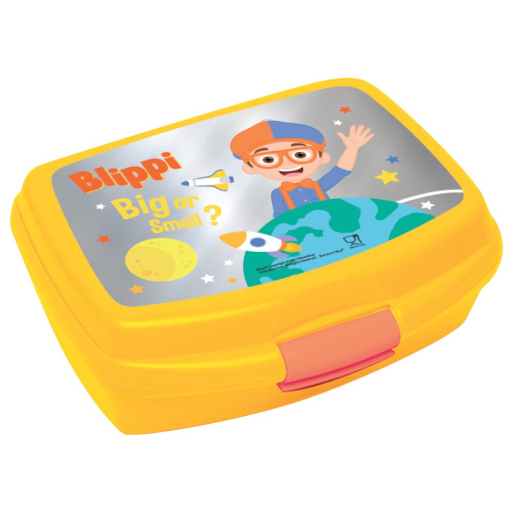 Rainbow Max - Blippi Lunch Box Container - Yellow