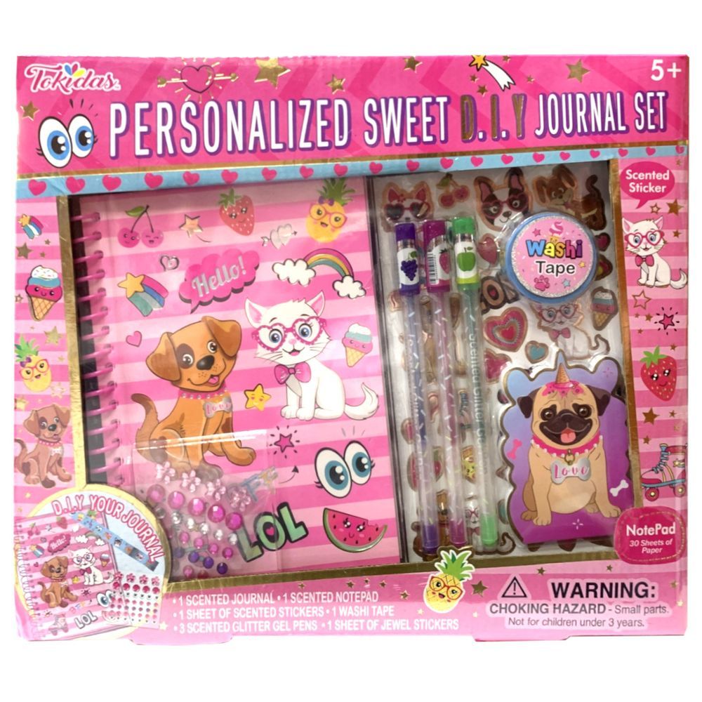 Tokidas - Personalized Sweet D.I.Y Journal Set