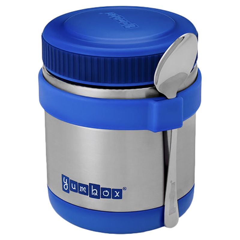 Yumbox Zuppa Jar - Thermal Jar W/ Spoon Combo 414ml - Neptune Blue