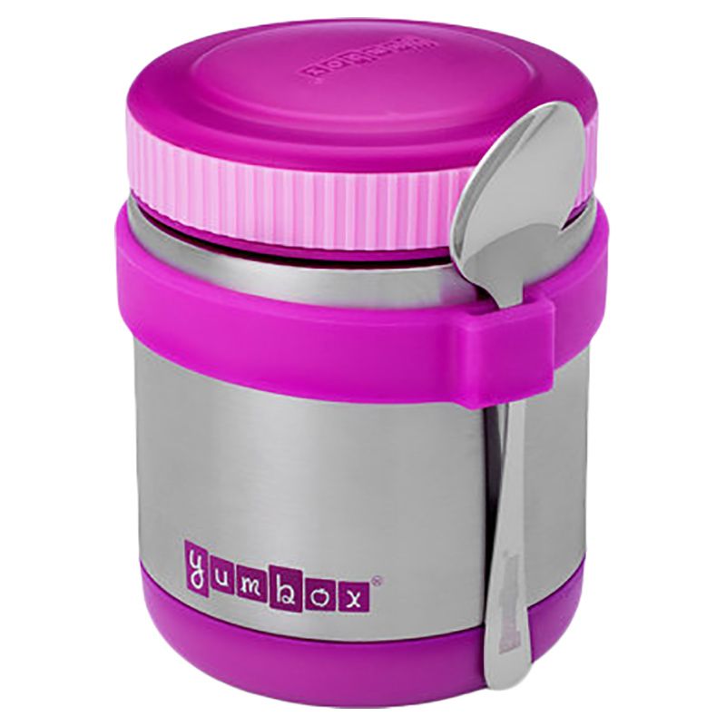 Yumbox Zuppa Jar Thermal Jar W/ Spoon Combo 414ml - Bijoux Purple