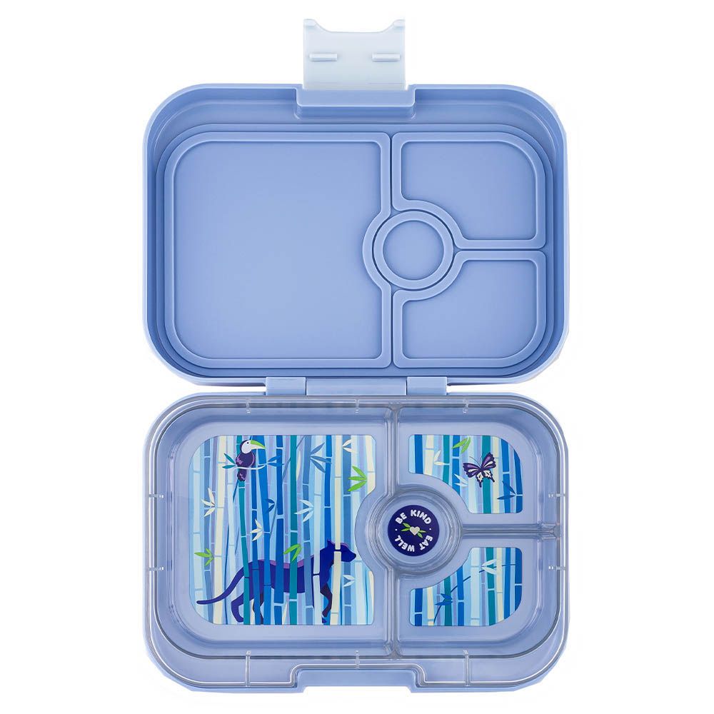 Yumbox - Panther 4 Compartment Lunch Box - Hazy Blue