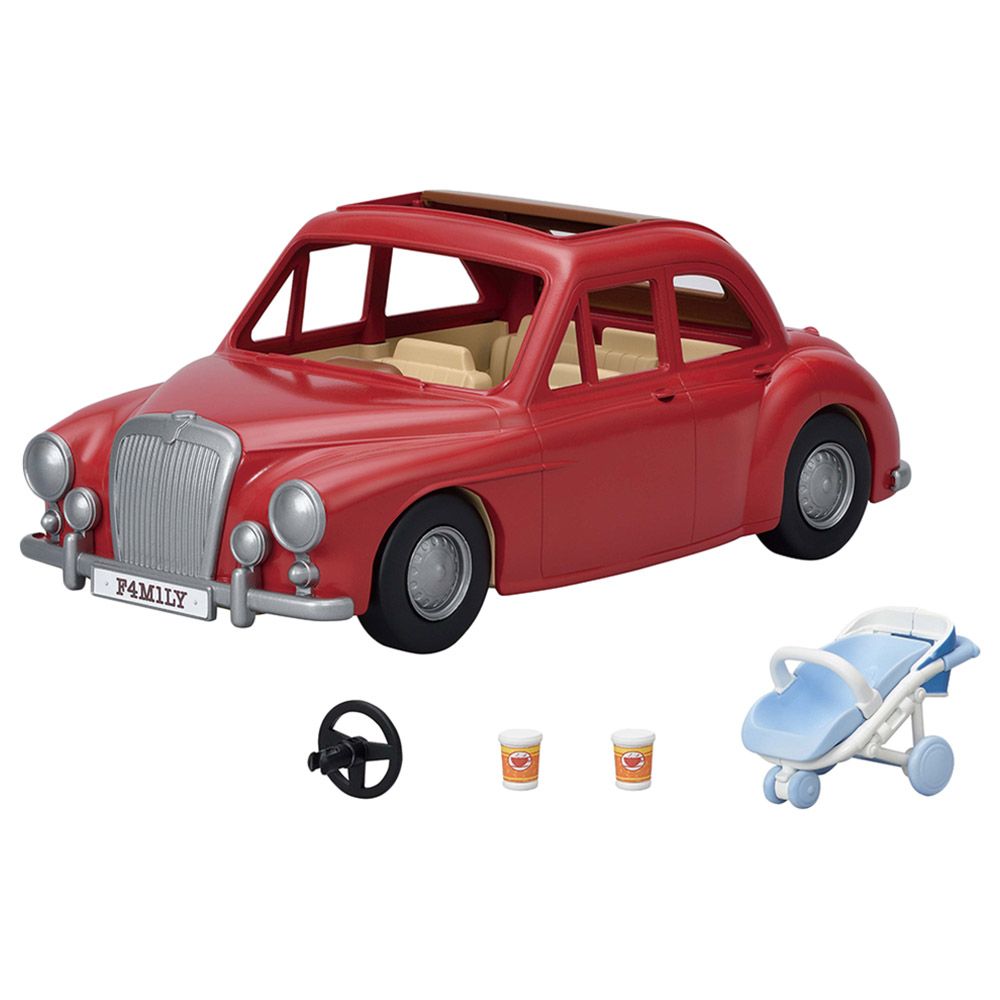 Sylvanian Families - Family Cruising Car - Red