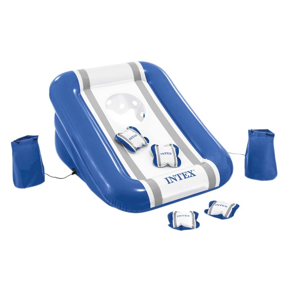 Intex - Beanbag Toss Game - Blue & White