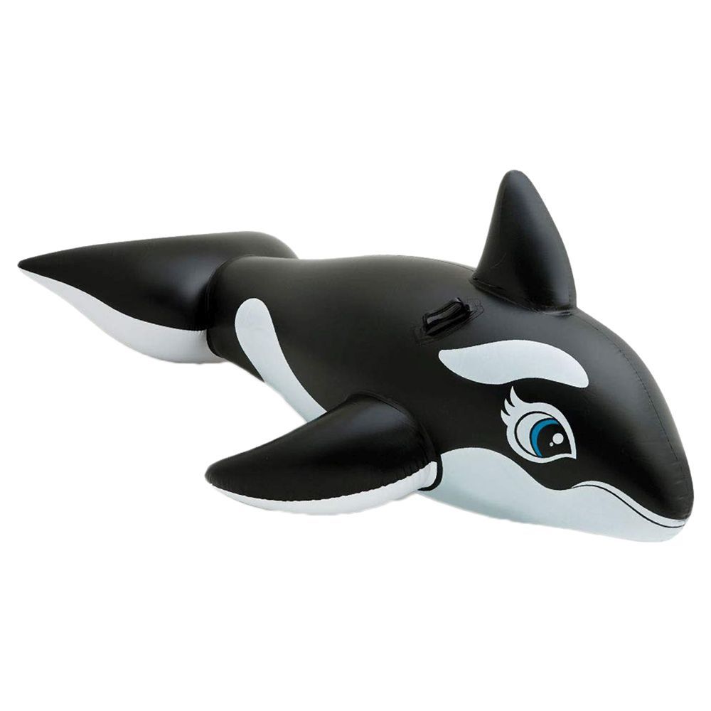 Whale Ride On - Inflatable Pool Float - Black