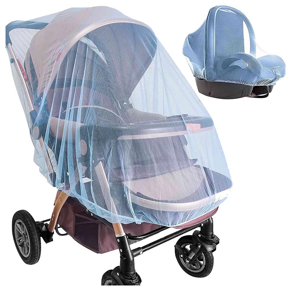 UKR - Stroller Mosquito Net - Blue - 2pcs