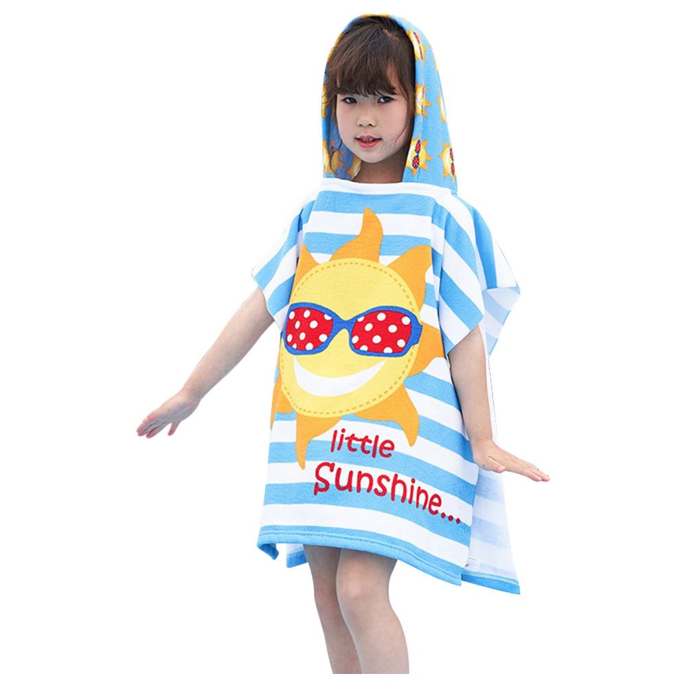 UKR - Little Sunshine Kids Hooded Towel - 60x120 cm