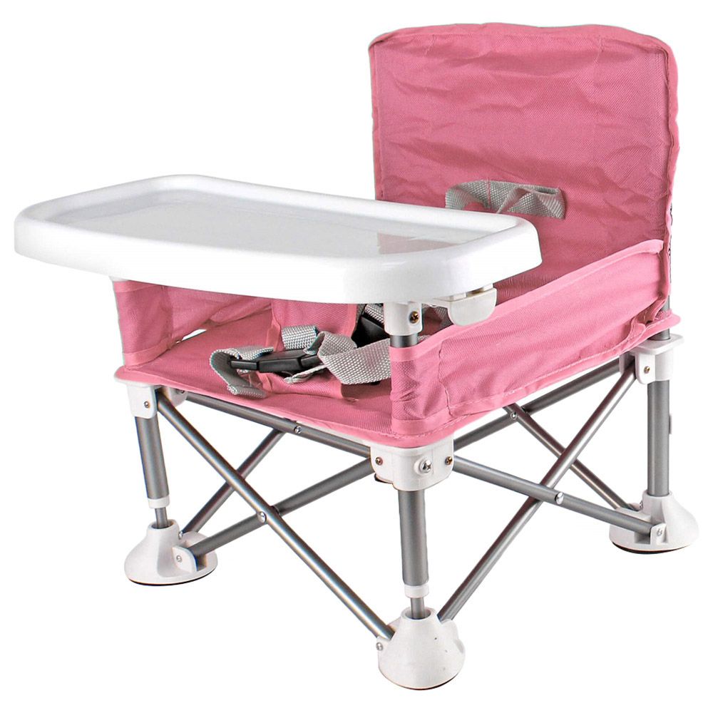 UKR - Baby Chair Foldable With Bag - Pink