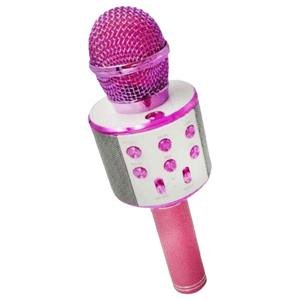 UKR - Karaoke Microphone - Pink/Silver