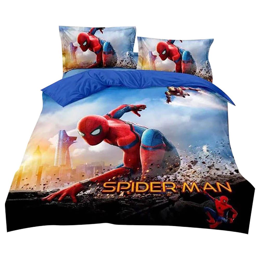 UKR - Spider-Man Printed Kids Bedding Set