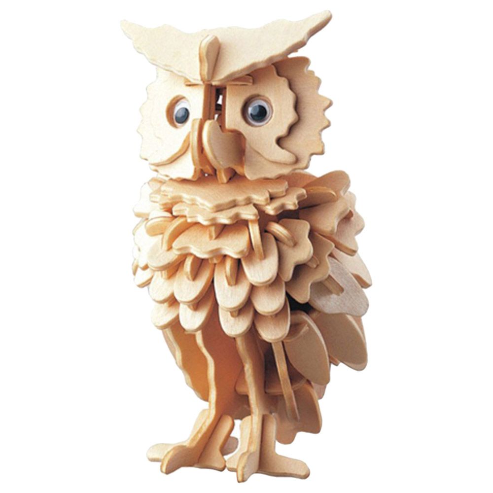 UKR - 3D Puzzle Owl Assembly