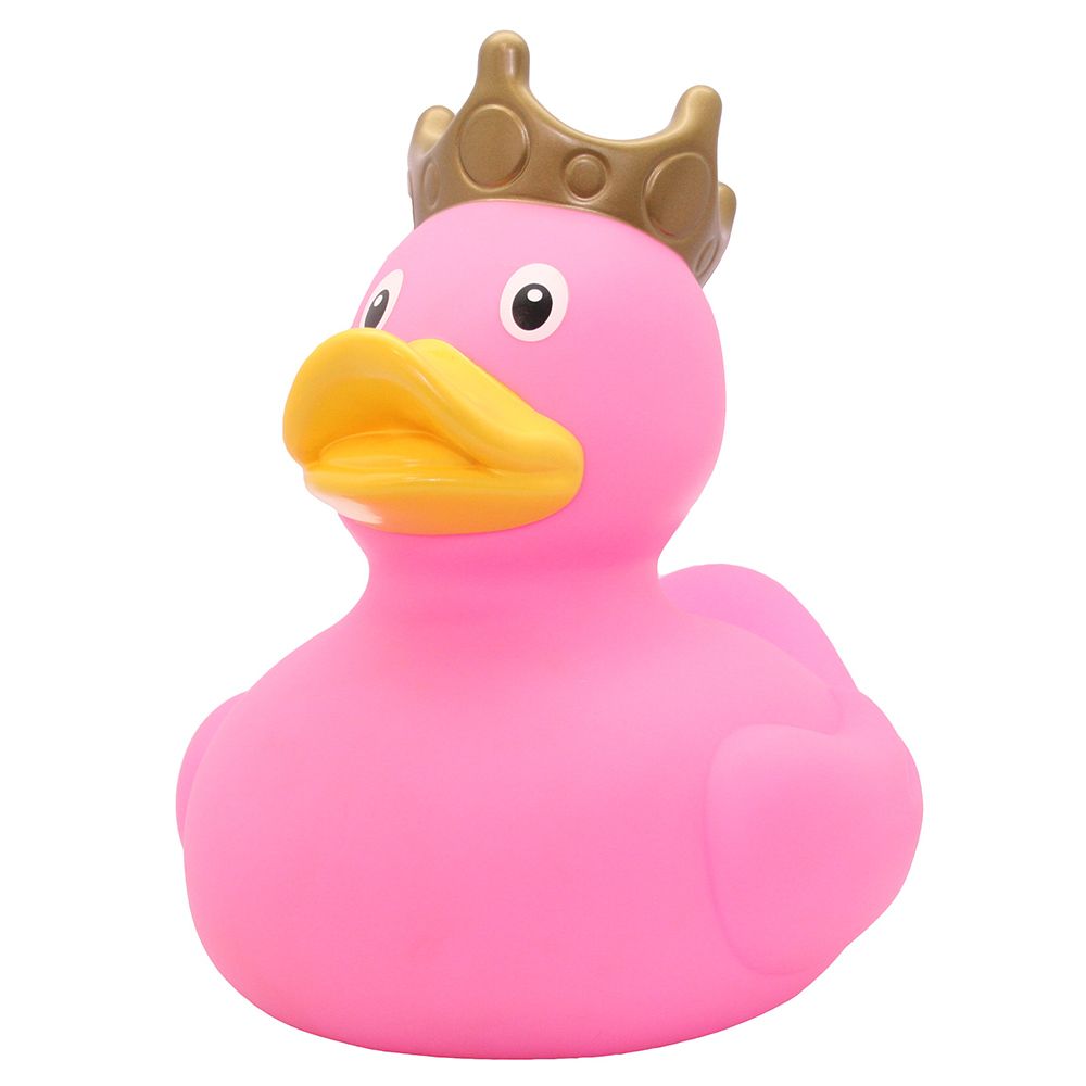 LILALU - Duck with Crown XXL 25cm - Pink