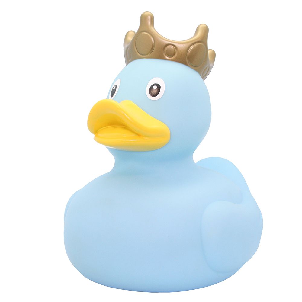 LILALU - Duck with Crown XXL 25cm - Blue