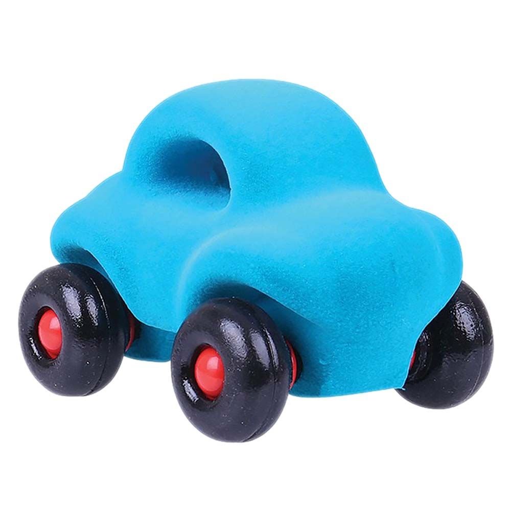 Rubbabu - The Little Wholedout Car - Turquoise