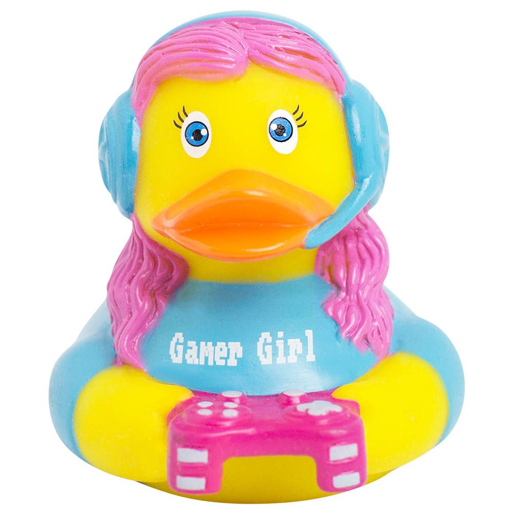 Lilalu - Rubber Duck Bath Toy - Gamer Girl