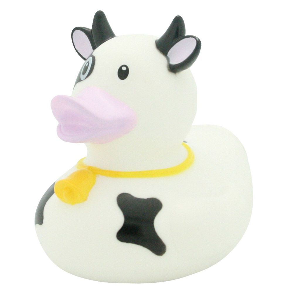 LILALU - Cow Rubber Duck - Black