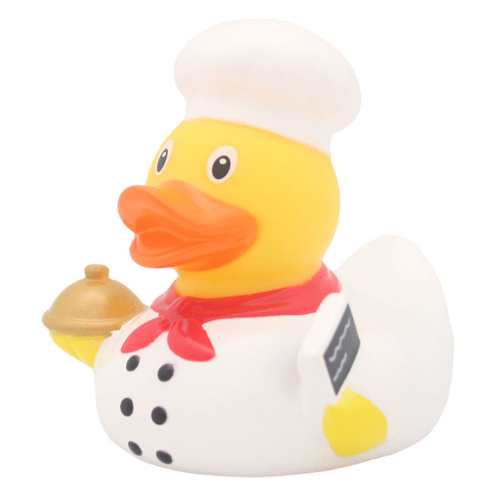 LILALU - Chef Rubber Duck - White