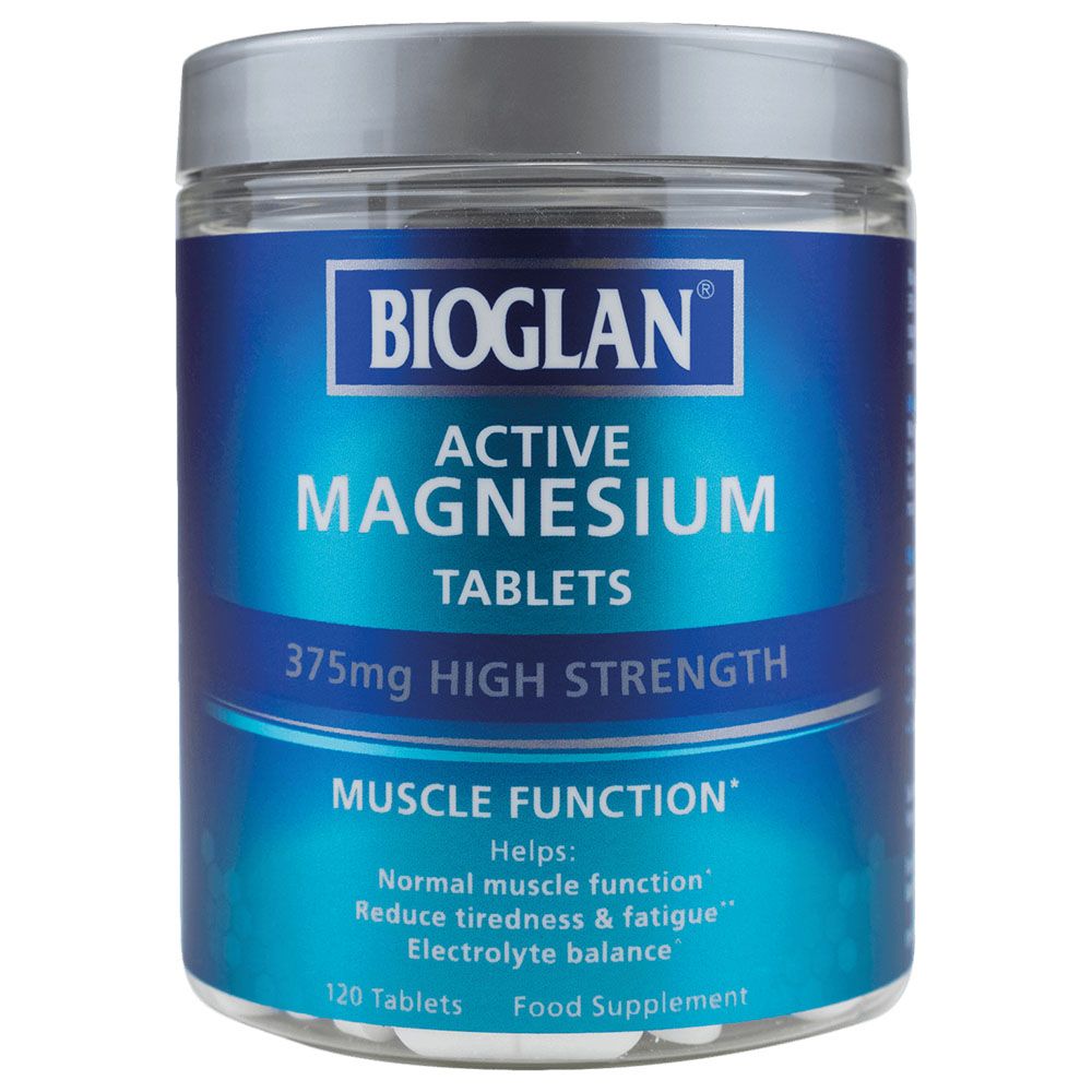 Bioglan - Active Magnesium Tablets 120'S