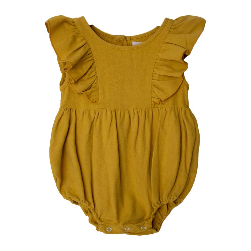 Vanya's Closet - Isabella sleeveless Solid bodysuit - Yellow