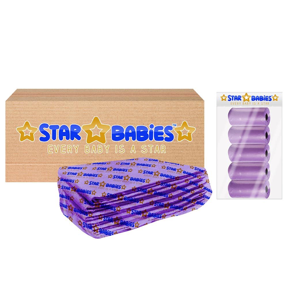 Star Babies - Disposable Changing Mats, Scented Bag Lavender