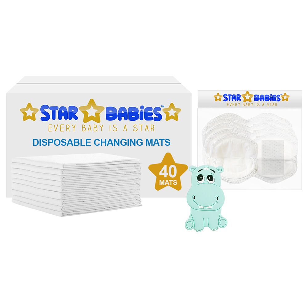 Star Babies - Changing Mat w/ Breast Pad & Teether